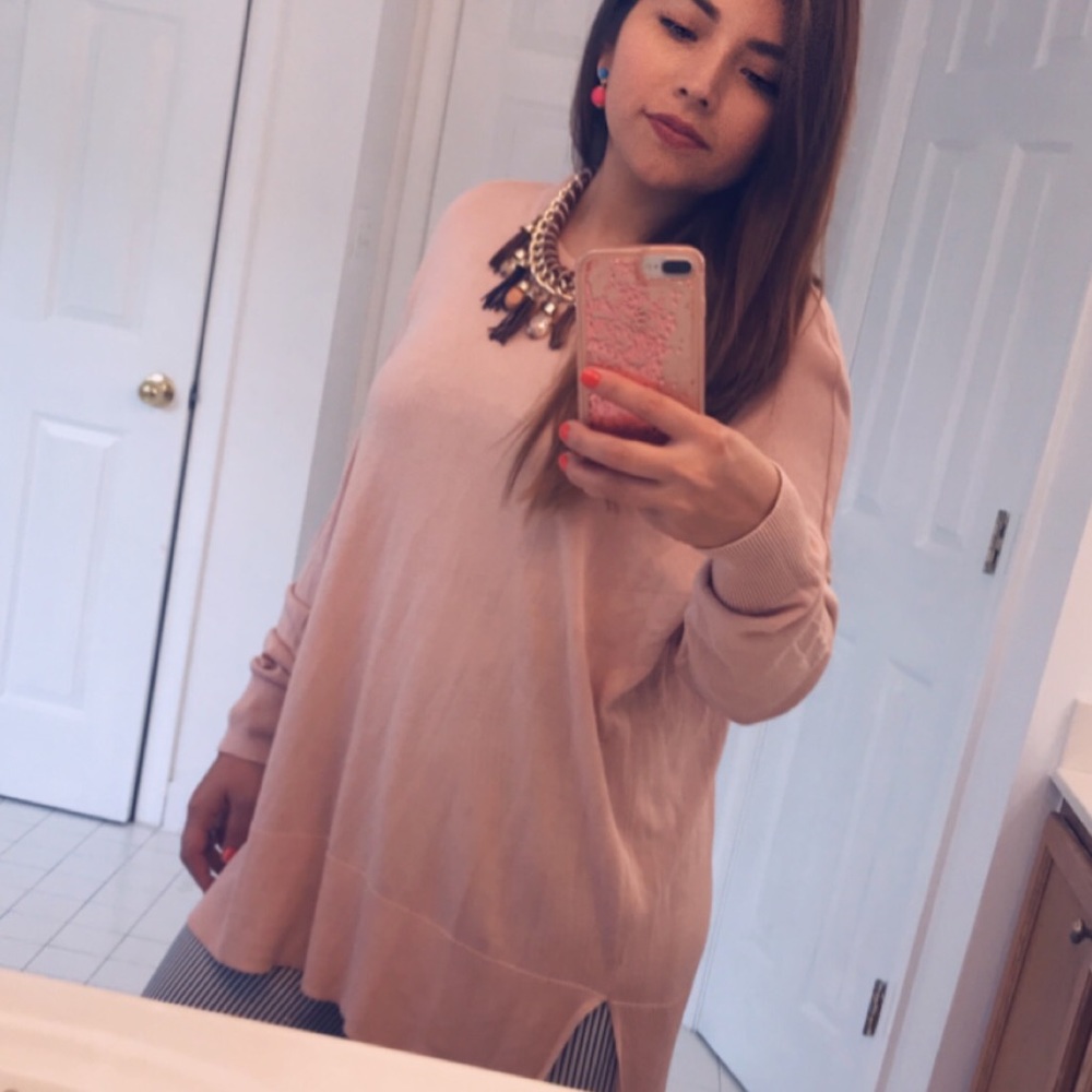 Peach Sweater
